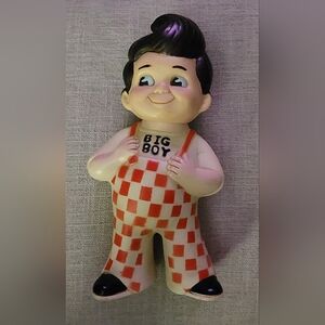 Vintage 1973 Big Boy Restaurants (Frish's) 9" Plastic Bank